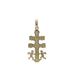 Foto de 45-CCV0 - CRUZ CARAVACA PEQUEÑA RELIEVE 13MM 18K