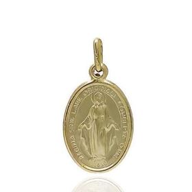 Foto de 10-70-539 - MEDALLA MILAGROSA 18MM 18K