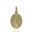 Foto de 10-70-539 - MEDALLA MILAGROSA OVAL 18MM 18K