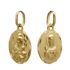 Foto de 78-5003-318 - ESCAPULARIO V. CARMEN-S. CORAZÓN 18MM (1,92gr) 18K