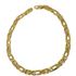 Foto de 10-456-046-19 - PULSERA OJO DE PERDIZ COMBINADA 4.5MM 19CM (5,05gr) 18K