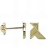 Foto de 51-2001561 - PENDIENTES PAJARITA CIRCONITA 6X6MM 18K