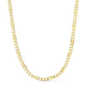 Foto de 04-VAL55X50 - CADENA VALENTINO 3MM CALIBRE 55X50CM (3,75gr) 18K
