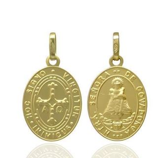 Foto de 78-2990-20 - ESCAPULARIO VIRGEN DE COVADONGA-CRUZ 20X14MM (ASA) (1,73gr) 18K