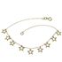 Foto de 10-501-133 - PULSERA 9 ESTRELLAS 7MM 19CM 18K