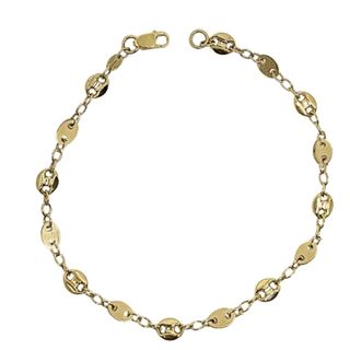 Foto de 28-1669 - PULSERA MOTIVOS CALABROTE 4.5MMX19CM (3,00gr) 18K 