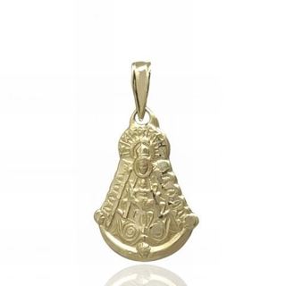 Foto de 78-3050-320 - VIRGEN ROCÍO SILUETA 13MM (1,30gr) 18K