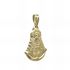 Foto de 78-3050-320 - VIRGEN ROCÍO SILUETA 13MM (1,30gr) 18K