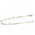 Foto de 10-656-058 - PULSERA CUATRO INFINITOS 10X4MM 18CM 18K