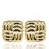 Foto de 51-2203513 - PENDIENTES CUADRADOS GALLONADOS 8.5MM 18K