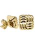 Foto de 51-2203513 - PENDIENTES CUADRADOS GALLONADOS 8.5MM 18K
