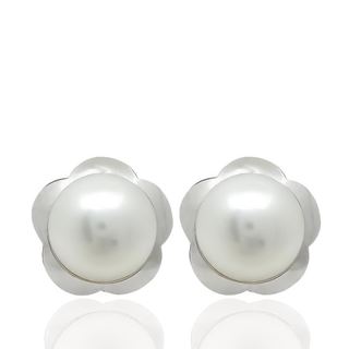 Foto de 99-PT415BG - PENDIENTES PERLA 9.5-10MM O.B. 18K
