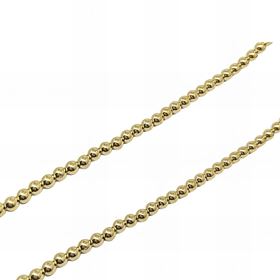 Foto de 10-28-30003G - GARGANTILLA BOLAS 3MMX45CM (8,30gr) 18K