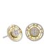 Foto de 51-1299206 - PENDIENTES BICOLOR CIRCONITA 9MM 18K