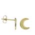 Foto de 51-2203147 - PENDIENTES LUNA BRILLO 8.5MM 18K