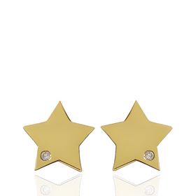 Foto de 51-1651706 - PENDIENTES ESTRELLA CIRCONITA 8.5MM 18K