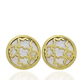 Foto de 51-1530906 - PENDIENTES OSOS NÁCAR 9MM 18K