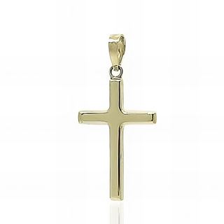Foto de 28-14022 - CRUZ LISA BRILLO 22MM 18K