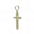 Foto de 28-14022 - CRUZ LISA BRILLO 22MM 18K
