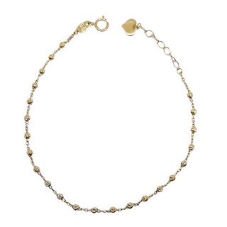 Foto de 28-3121 - PULSERA BOLAS LAPIDADAS 2MM 19CM 18K