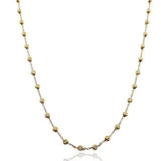 Foto de 28-3120-45 - GARGANTILLA BOLAS LAPIDADAS 2.6MM 45CM (3,94gr) 18K