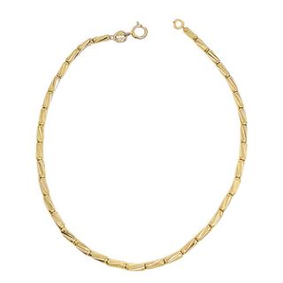Foto de 28-4555 - PULSERA LAPIDADA 2MM 19CM (3,30gr) 18K
