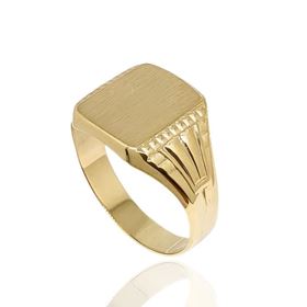 Foto de 28-319 - SELLO RECTANGULAR 13X11MM (3,96gr) 18K