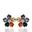 Foto de 05-4478 - PENDIENTES FLOR PIEDRAS COLOR 9MM 18K
