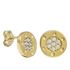 Foto de 05-4840 - PENDIENTES REDONDOS CIRCONITA 7MM 18K