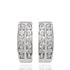 Foto de 07-8096B - PENDIENTES DOS CARRILES CIRCONITA 20MM CATALÁN O.B. 18K