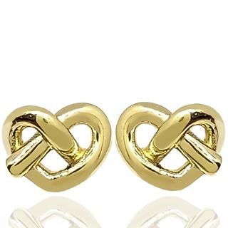 Foto de 62-2654 - PENDIENTES CORAZÓN NUDO 7MM 18K