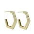 Foto de 62-778 - PENDIENTES ARO 2MM CUADRADOS CIRCONITA 14MM 18K