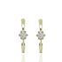 Foto de 62-1337 - PENDIENTES ARO 1MM CIRCONITA 3MM 14MM 18K