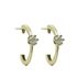 Foto de 62-1337 - PENDIENTES ARO 1MM CIRCONITA 3MM 14MM 18K
