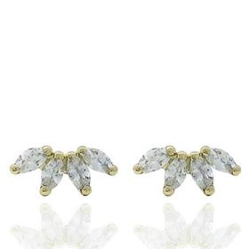 Foto de 71-11849 - PENDIENTES TREPADORES CIRCONITA 10MM 18K