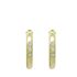 Foto de 71-11657 - PENDIENTES ARO CIRCONITA 2X12MM 18K