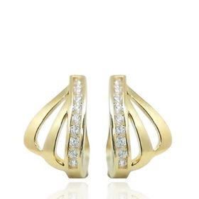 Foto de 62-795 - PENDIENTES CIRCONITA CATALÁN 12MM 18K