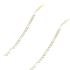Foto de 10-655-021-40 - CADENA 3X1 2MMX40CM (1,65gr) 18K