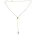 Foto de 10-604-183G - GARGANTILLA ROSARIO BOLAS 1.75MM 45CM+9CM (2,75gr) 18K