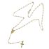 Foto de 10-604-183G - GARGANTILLA ROSARIO BOLAS 1.75MM 45CM+9CM (2,75gr) 18K