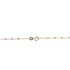 Foto de 10-604-183G - GARGANTILLA ROSARIO BOLAS 1.75MM 45CM+9CM (2,75gr) 18K