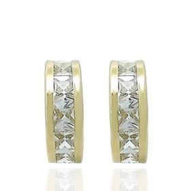 Foto de 71-2248 - PENDIENTES CIRCONITA CARRIL 5X14MM CATALÁN 18K