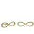Foto de 45-510 - PENDIENTES INFINITO BRILLO 3X11MM 18K