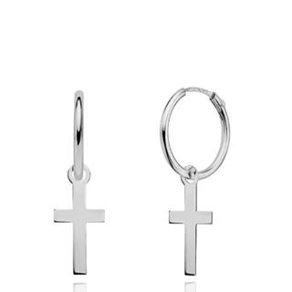 Foto de 42-1X12CRB - CRIOLLAS TUBO CRUZ 1X12MM - 8X5MM O.B. 18K