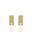 Foto de 99-801 - PENDIENTES RECTANGULAR CIRCONITA 5X2MM 18K