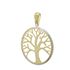 Foto de 51-13323 - COLGANTE ÁRBOL DE LA VIDA BICOLOR CALADO 22MM 18K
