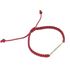 Foto de 13-103-P - PULSERA LETRERO BEBÉ MACRAMÉ 3.85MM 18K