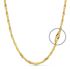 Foto de 04-SING20X60 - CADENA SINGAPUR CALIBRE 20 1.5MMX60CM (1,98gr) 18K