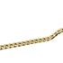 Foto de 10-458-1617 - PULSERA BARBADA HUECA 7MM 19.5CM (6,70gr) 18K**