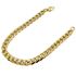 Foto de 10-458-1617 - PULSERA BARBADA HUECA 7MM 19.5CM (6,70gr) 18K**